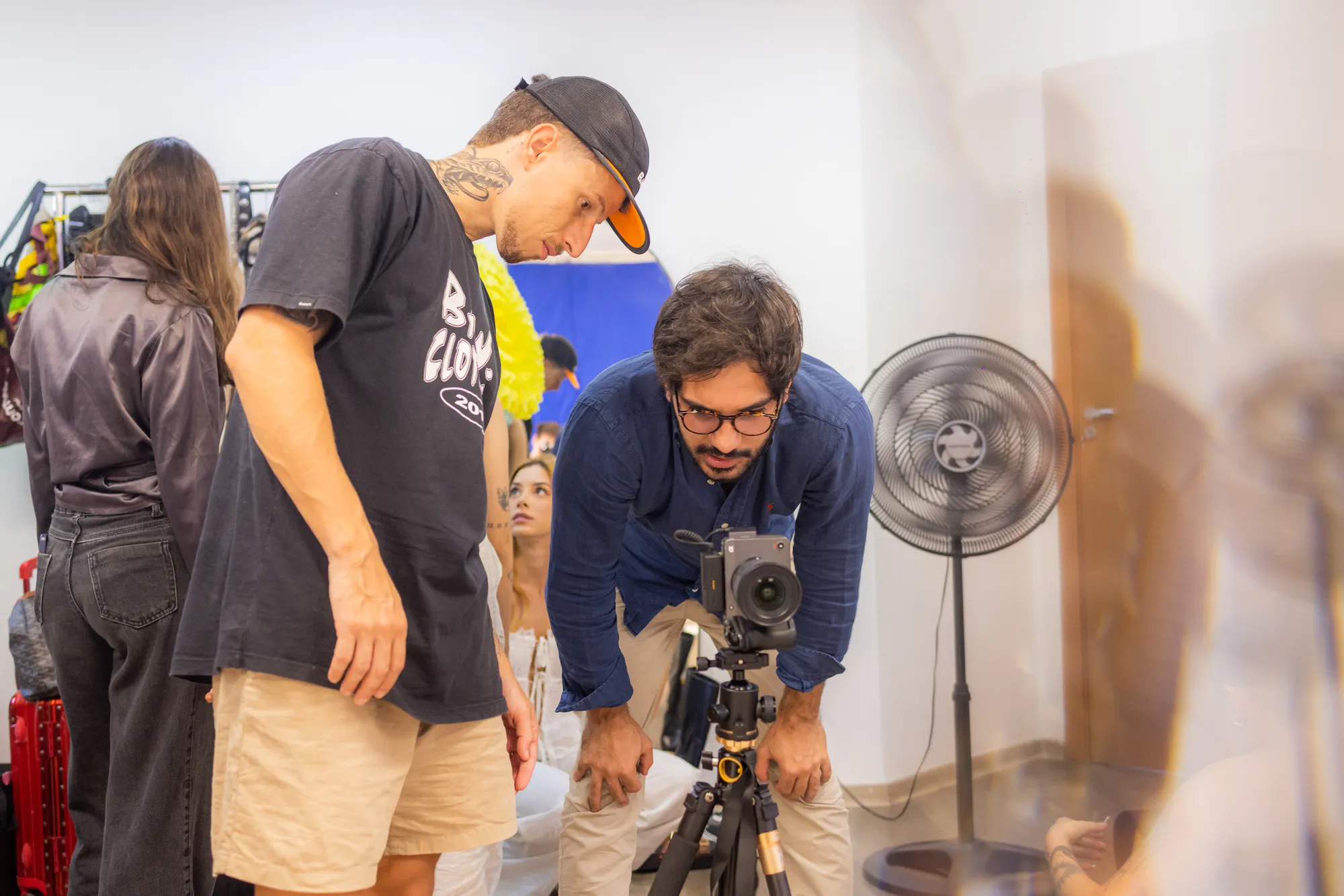 Equipe nos bastidores da Junina do RARO 2024