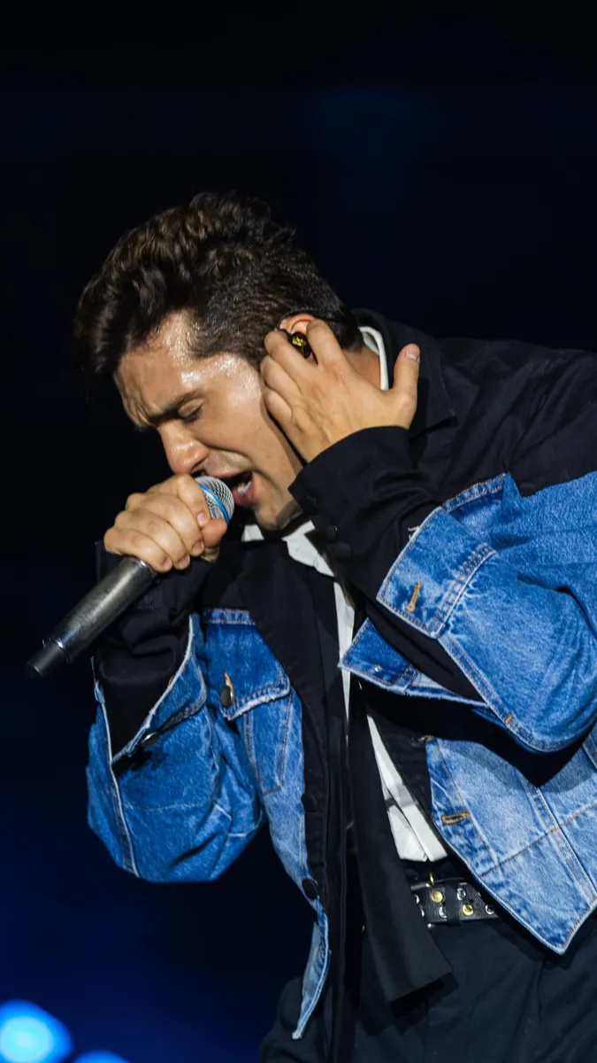 Luan Santana no palco